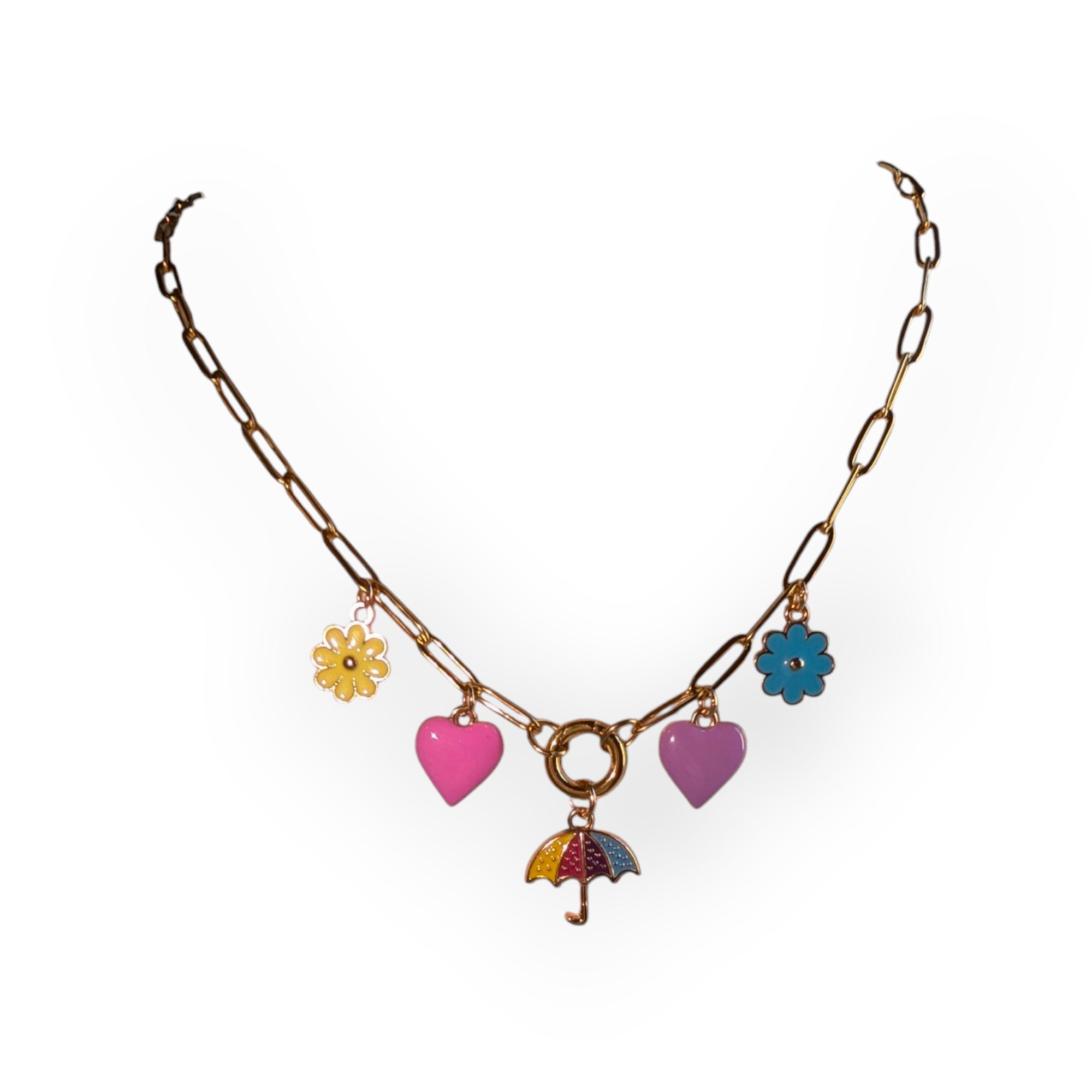 April Showers Charm Necklace